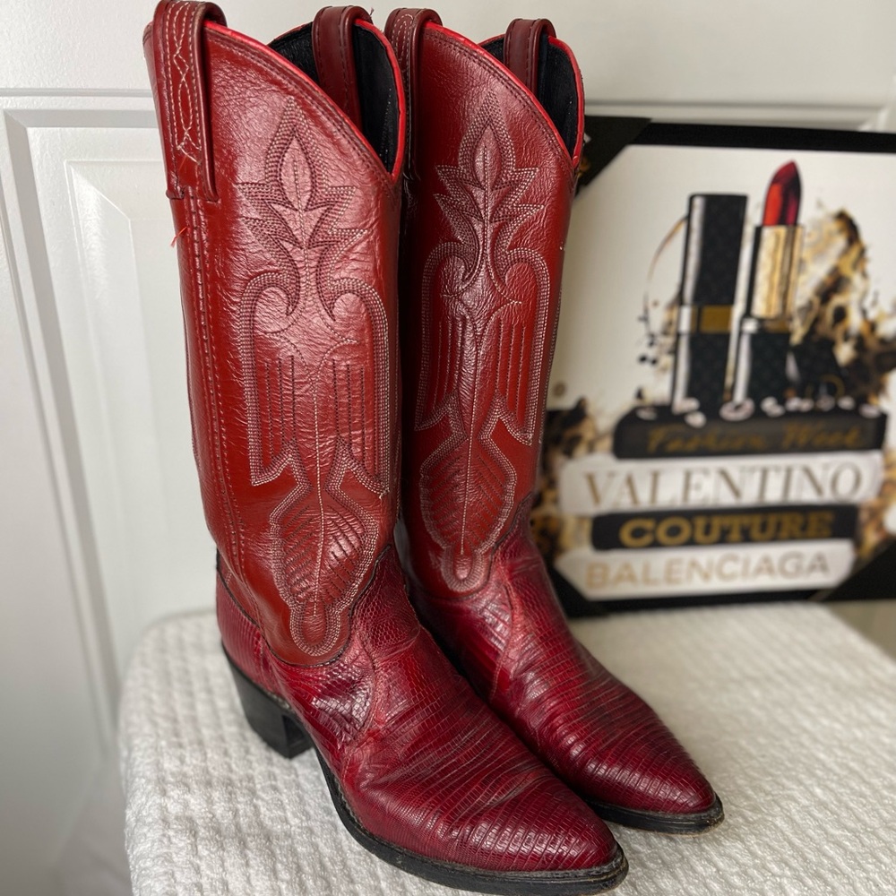 BOHEMIAN FESTIVAL CONCERT 🔥LIZARD SKIN WESTERN COWBOY BOOTS  DAN POST